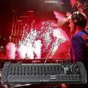 DMX512 Light Controller, 384 Channels DJ Stage Light Controller, Support 30 Banks 8 Scenes 24 fixtures Stage Lighting Console for Program Editing of DJ Lights Show Bar Club