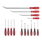 4 Pry Bar 4 Hook and 6 Pick Set Milwaukee Mechanics Tool Set Wrenches (14-Piece)
