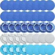 40 Pieces Buffer Pads Cover Car Polisher Bonnet Orbital Buffer Bonnets Microfibe