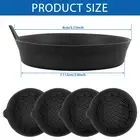 4 Pcs Car Cup Holder Silicone Insert Car Cup Placemat Non-Slip Heat RuvhU