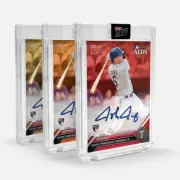 JOSH JUNG SIGNED 1st POSTSEASON HR TOPPS NOW #971 SEALED ON-CARD AUTO 99 OR LESS