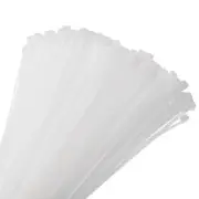 500pcs 6" 40 Lbs Cable Zip Ties Self-Locking Nylon Cable Tie 3/16"