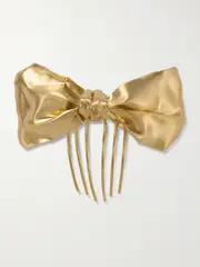 [Completedworks] Completedworks - Gold-plated Bow Hair Comb - One size One size Gold