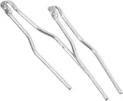 MUELODSIC 2pcs Pyrography Tips Replacement Durable Wire Nibs for Wood Burning Machines Versatile Design for Artistic Projects and Intricate Electronics Compact and Portable