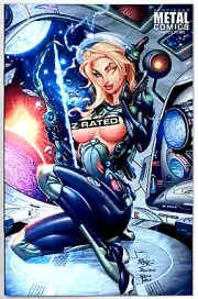 GRIMM FAIRY TALES #79 V2 - Robyn METAL Z-RATED Spacepunk - John Royle ZENESCOPE