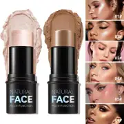 Blusher Face Brighten Concealer Stick Contour Bronzer Highlighter Glow Makeup
