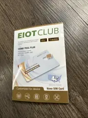 EIOT CLUB Dual Networks Data Sim Card 100 trial plan AT&T T-MOBILE 4G LTE NEW