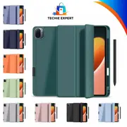 Shockproof Smart Cover TPU Case For iPad Mini 5th Gen 7.9" Pen Slot - Lavender Grey