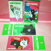 在飛比找蝦皮購物優惠-Line friend卡片貼紙