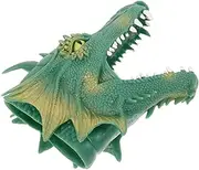Unique Flexible Dinosaur Hand Puppet for Role Play Portable Animal Figure for Interactive Puppet for Home School and Creative Play Dragon Design