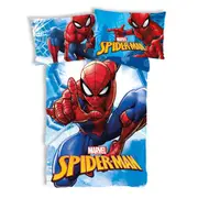 Spiderman Webmaze Quilt Cover Set - Toddler Bed Size