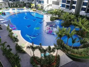 馬六甲市中心的2臥室公寓 - 100平方公尺/2間專用衛浴Atlantis Homestay 2b2r@Seaview+Pool view