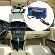Portable Car Power Inverter 1500W DC12V24V to DC110V220V 6 USB Charging Port