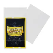 Dragon Shield Japanese Matte Outer Sleeves, 60 Piece (Clear)