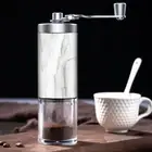 Stainless Steel Manual Coffee Grinder Portable Burr Coffee Hand Grinder Office