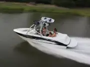 6.25oz SEMI-CUSTOM BOAT COVER FITS SEA RAY 200 SPORT TOWER I/O 2004-2004
