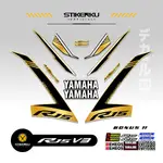 山葉 條紋 YAMAHA R15V3 第 1 版庫存貼花 ORI STICKER MOTOR 2017 2021 SIM