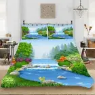 Carp Exhort Light 3D Printing Duvet Quilt Doona Covers Pillow Case Bedding Sets