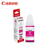 在飛比找momo購物網優惠-【Canon】CANON GI-790 M 紅色墨水
