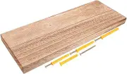 Unique Floating Shelves Wooden Wall Decor for Bedroom Nursery Kitchen Heavy Duty Floating Shelves for Wall Storage