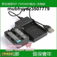 在飛比找露天拍賣優惠-NP-FM500H 單反相機電池+充電器SLT-A65 SL