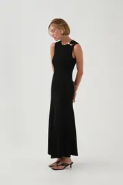 Focal Knit Midi Dress