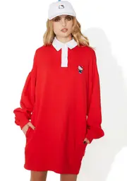 [Lazy Oaf] Hello Kitty Rugby Dress