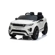 Land Rover Licensed Kids Electric Ride On Car Remote Control by Kahuna - White