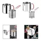 Deep Fry Pot with Strainer Basket Kitchen Accessories Sturdy Stainless Steel