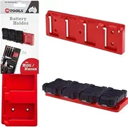 48 Tools Battery Holder Mount for Hilti Nuron 22V Battery Holder | UV-Stabilized ABS for Indoor & Outdoor Use | Secure Wall & Tool Mount for Hilti 22V Batteries | Heavy-Duty & Easy Access