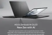 ASUS ZenBook 14'AMD AI R7 3K (2880 x 1800) OLED 16:10, LPDDR5X 32G, USB-C Displ