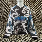 JT Team Dynasty Odyssey Pro Dragon Paintball Jersey - White - Large