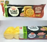 MUNCHEE KOME BBQ FLAVOUR RICE Cracker Biscuit Sri Lankan Quality Product 90g NEW
