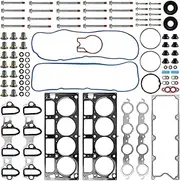 Carbhub Head Gasket Set with Bolt Kit Compatible with Cadillac Chevy GMC Hummer H2 GM 6.0L 364 V8 2004 2005 2006 2007 Replaces Parts Number HS26192PT2 ES72220 A-TS2619202HB