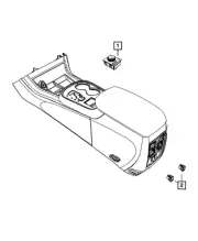 Genuine Mopar Transfer Case Switch 68245286AB
