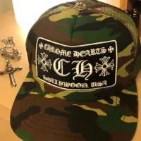 在飛比找蝦皮購物優惠-【Chrome Hearts】二手出清、克羅心迷彩帽