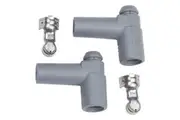 MSD Replacement Boots and Terminals Silicone Grey 90 HEI Distributor Boots