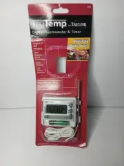 NOS Taylor TruTemp #3518 Digital Cooking Thermometer & Timer