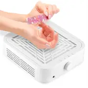 Beakey 120W Low Noise Nail Dust Collector Brushless with Strong Suction for Salon/Home