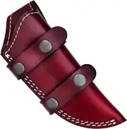 Ottoza Leather Knife Sheaths for Fixed Blade Knives, DUAL USAGE Vertical Knife S