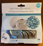 Large We R Memory Keepers Button Press Refill Pack 54 Pcs 2.25"/58mm Makes 18