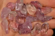 20 AMETHYST Chips 47g Tumbled Stones Healing, Stress, Protection, Sobriety