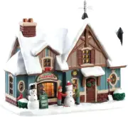 85356 Caddington Village Lighted Building: Snow Day!