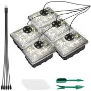 Seed Starter Tray with Grow Light Seed Starter Adjustable Humidity
