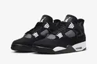 FQ8213-001 Nike GS Air Jordan 4 Retro White Thunder
