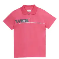 在飛比找momo購物網優惠-【KAPPA】義大利女生POLO衫-Kappa4Team(桃