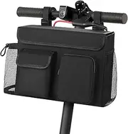 Mobility Scooter Storage Bag, Accessory Pouch (Black)