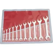 Kennedy Quality Industrial Tooling Open Ended Spanner Set 11 Pc, 6-32mm DIN 3110