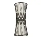 Savoy House 9-8812-2-92 Joliet 2-Light Wall Sconce in Rumba (6" W x 14"H)