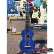 Mahalo MR1 Rainbow Series Soprano Ukulele in Dark Blue with Carry Bag